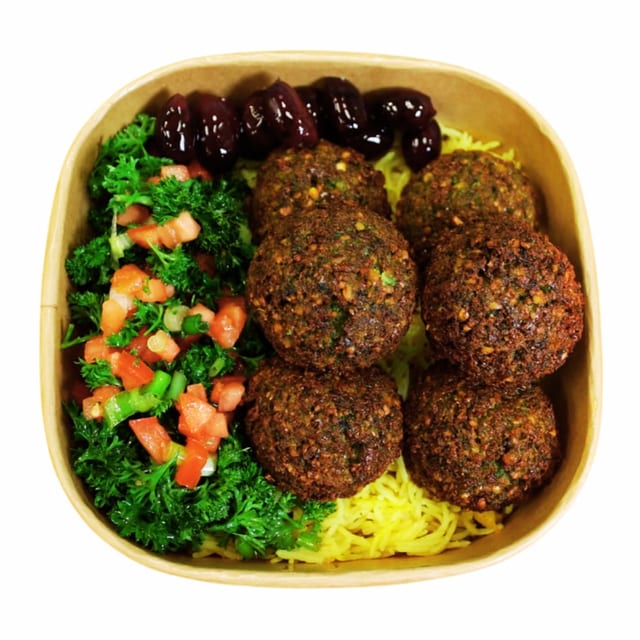 CRISPY FALAFEL BOWL.
