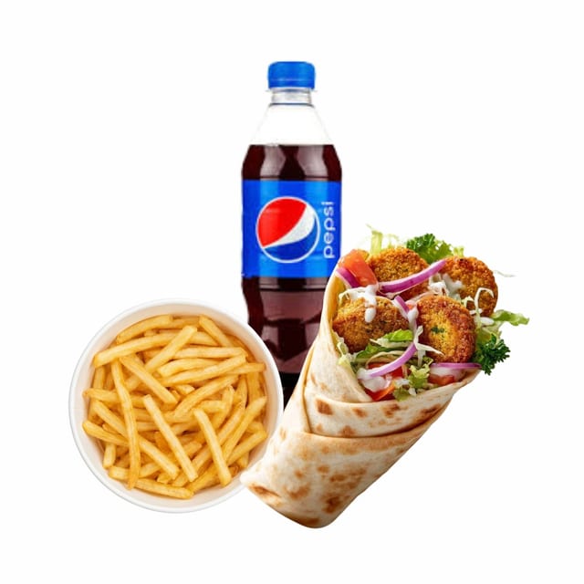 CRISPY FALAFEL COMBO.
