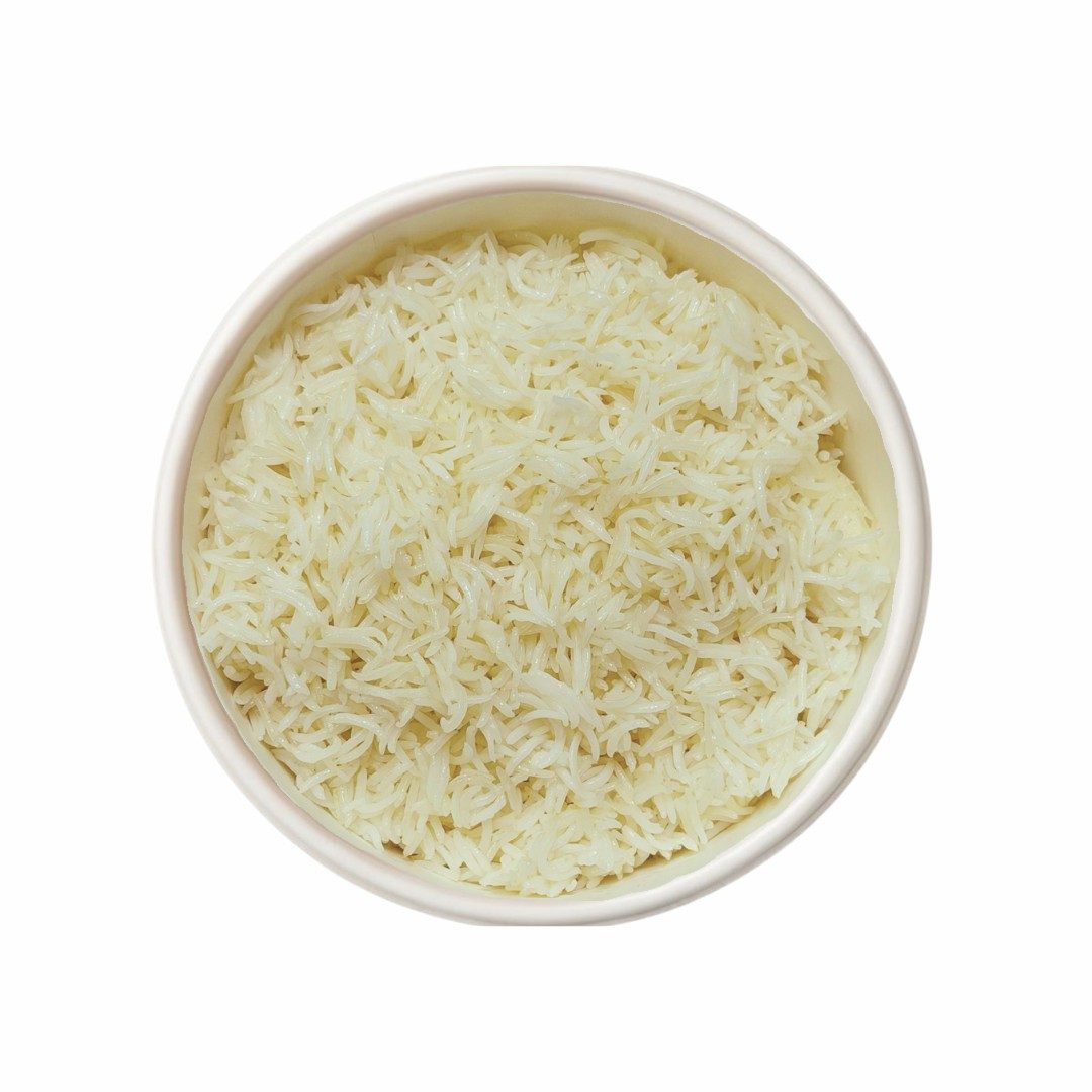 WHITE RICE.