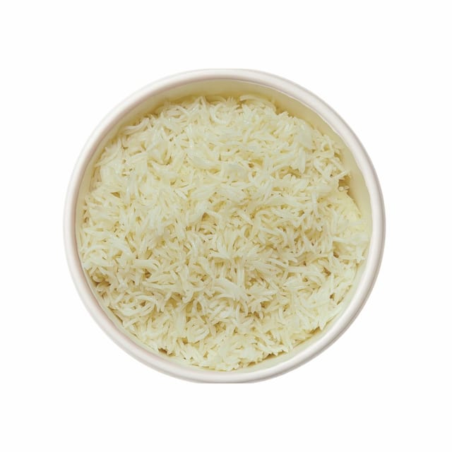 WHITE RICE.